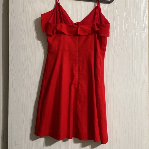 Red flowy dress - xs - Picture 2 of 2